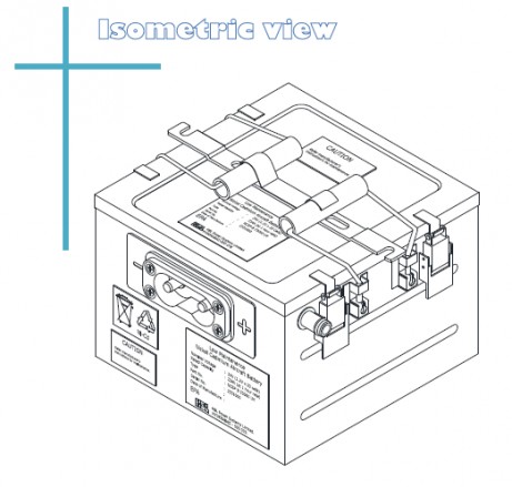 NCSP B 23060 LM - Nickel Cadmium Aircraft Battery for Airbus A320 Series