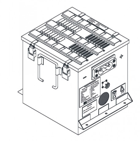 NCSP B 53060 RM Nickel Cadmium Aircraft Battery for Boeing 737NG Series