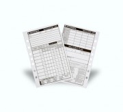 Navigation Log / Flight Plan Form (100 Sheets)